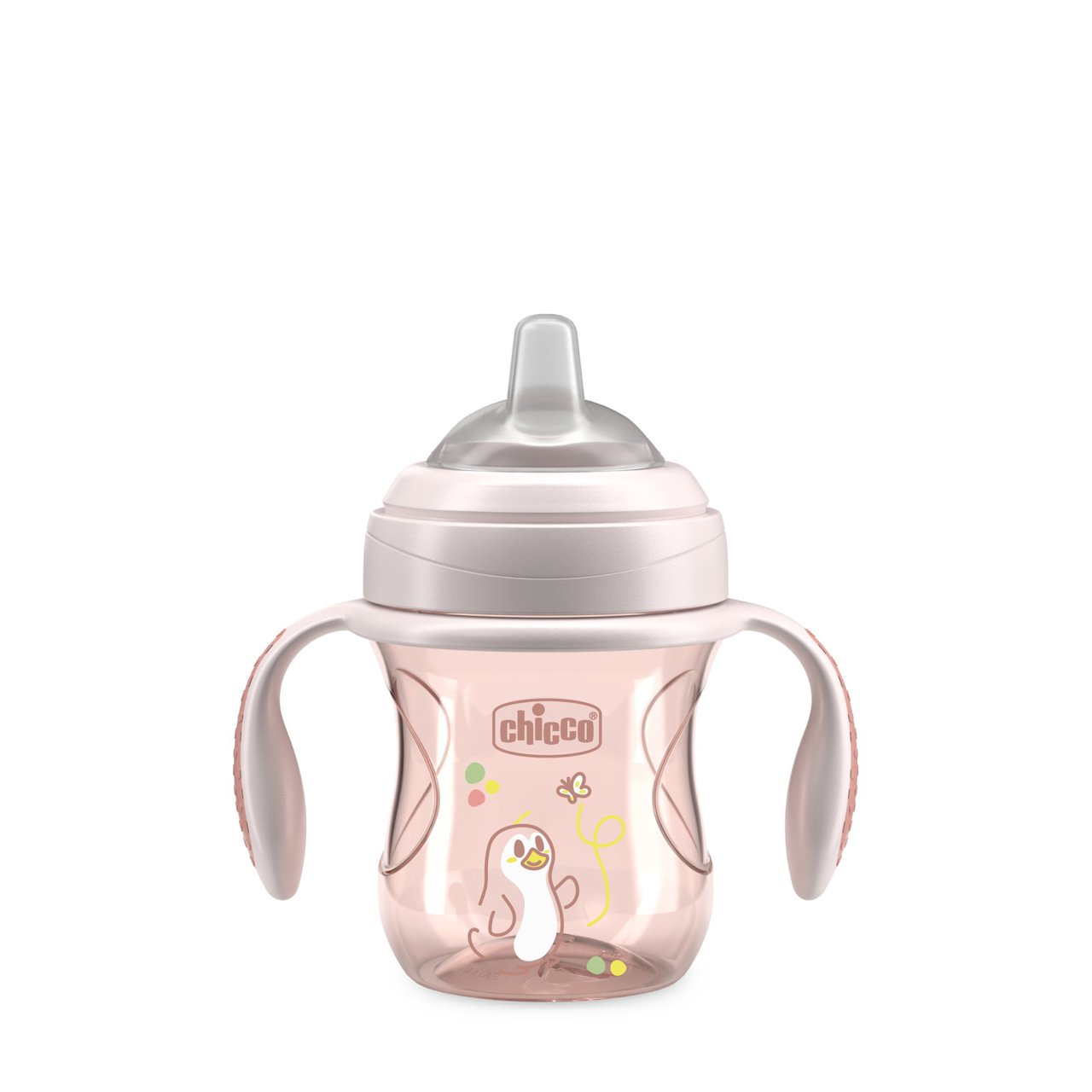 Chicco Tansition Cup Tazza 4m+ colore Rosa, 200ml