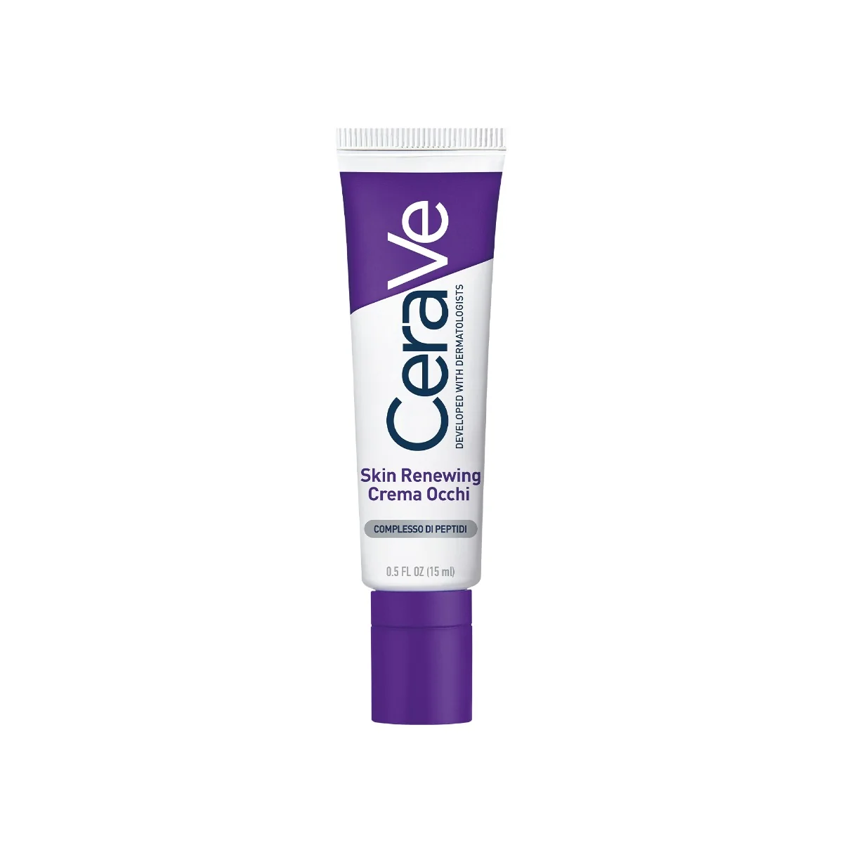 CeraVe Skin Renewing - Crema Contorno Occhi Anti Età Prime Rughe, 15ml