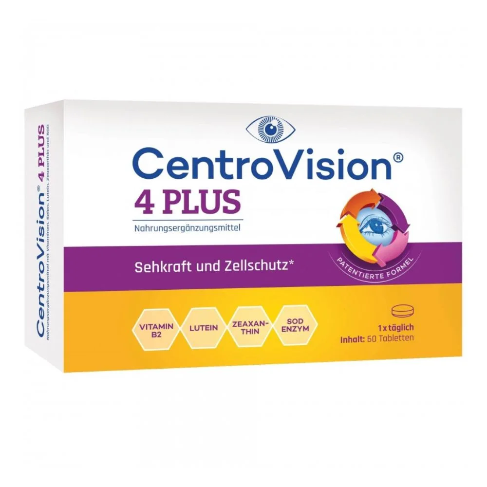 OmniVision CentroVision 4 Plus Integratore Capacità Visiva, 30 Tavolette
