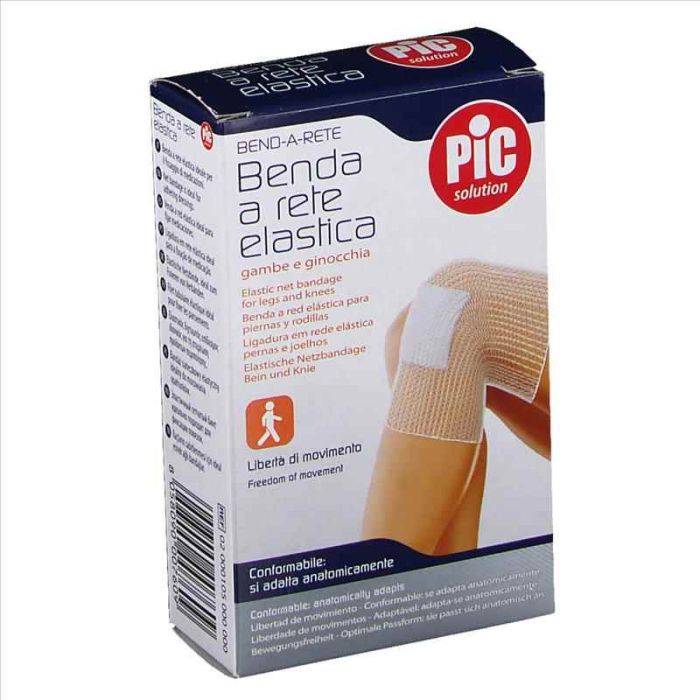 Pic Benda a rete - Benda tubolare  per le medicazioni su gambe e ginocchia, 1 pezzo da 3 m